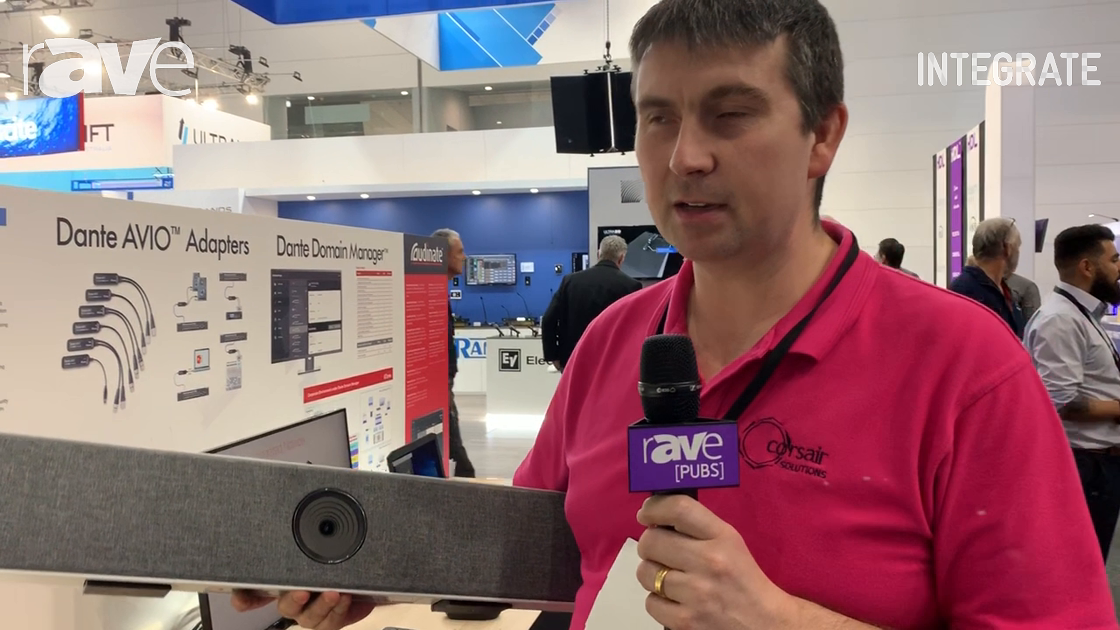 Integrate 2019: Corsair Solutions Shows the WeDolnnov Line UCC Mic Array, One with a Built-in PC