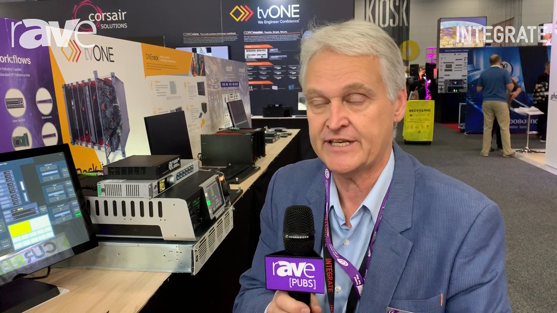 Integrate 2019: Grass Valley Features the Kula Vision Mixer on the Corsair Solutions Stand
