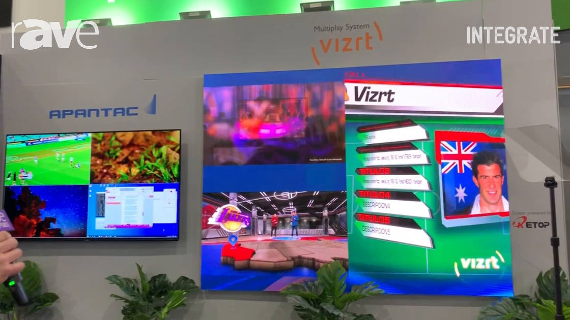 Integrate 2019: Techtel Presents Vizrt Multiplay Video Server Platform for Real-time Live Production