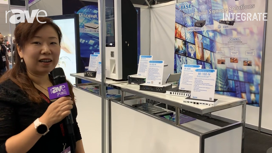 Integrate 2019: IBASE Technology Introduces the SI-626 Video Wall Player