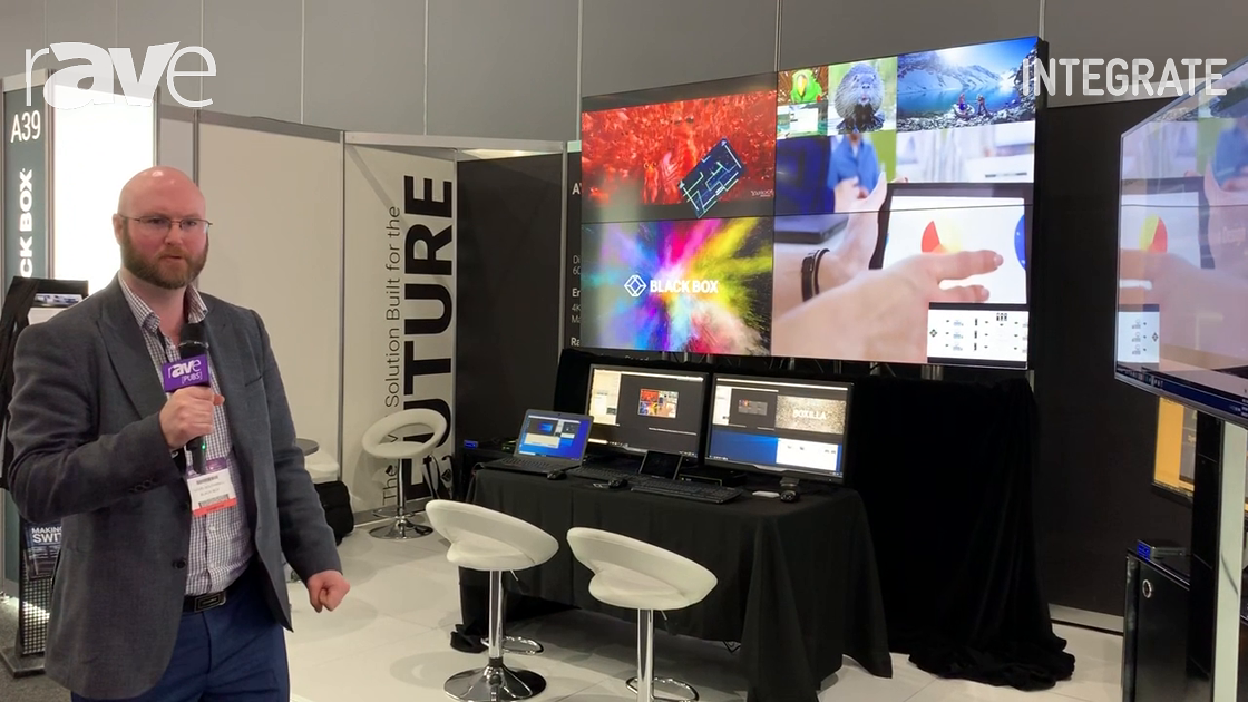 Integrate 2019: Black Box Debuts MCX 10G Video Distribution System With Zero Latency