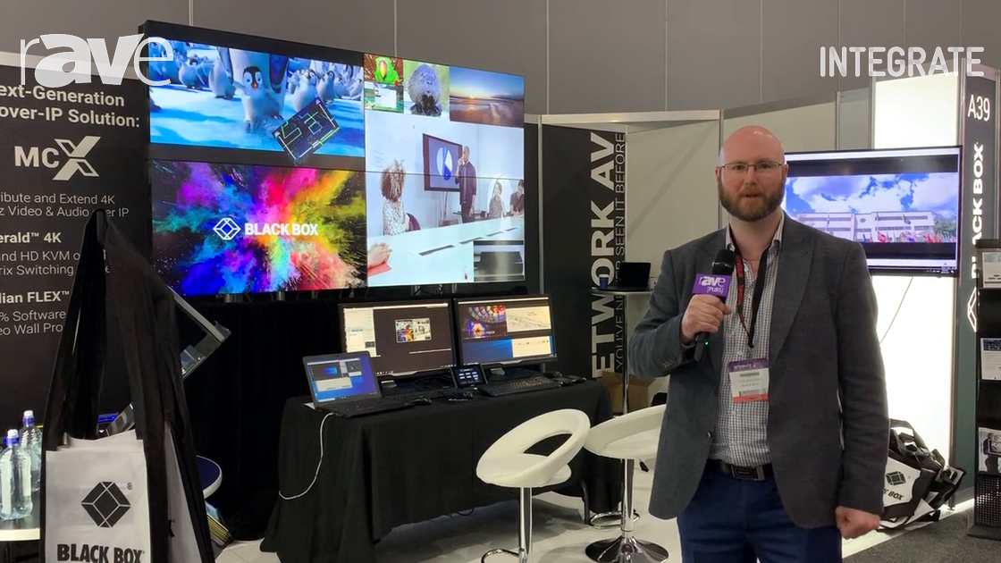Integrate 2019: Black Box Exhibits Radian Flex Software-Based Video Wall Processor