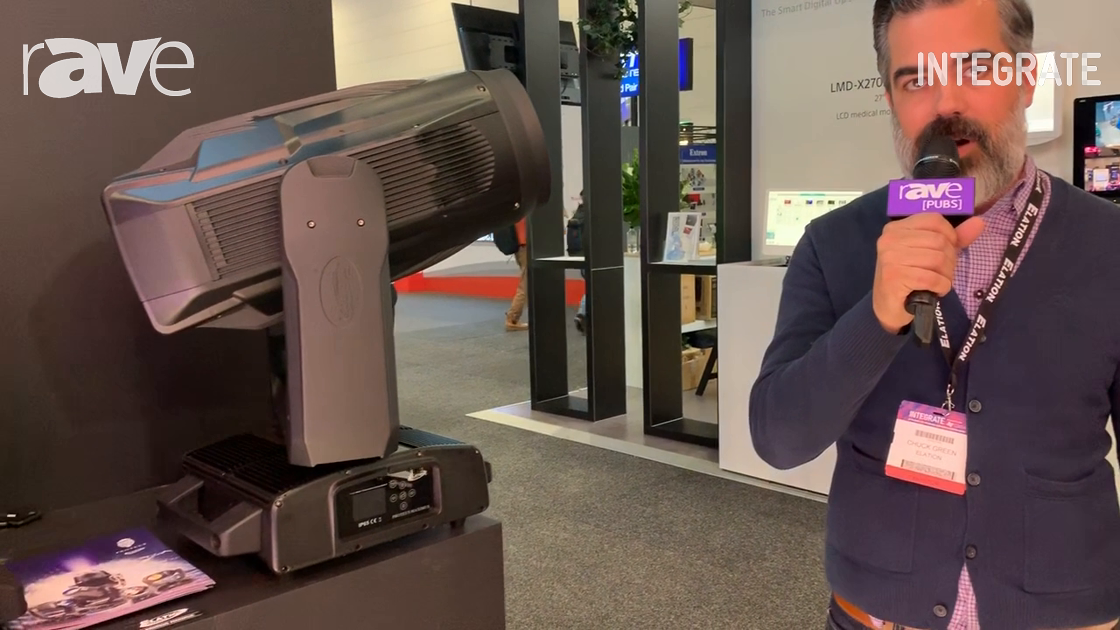Integrate 2019: Elation Professional Talks About Proteous Maxiumus Outdoor LED Moving Head Lighting