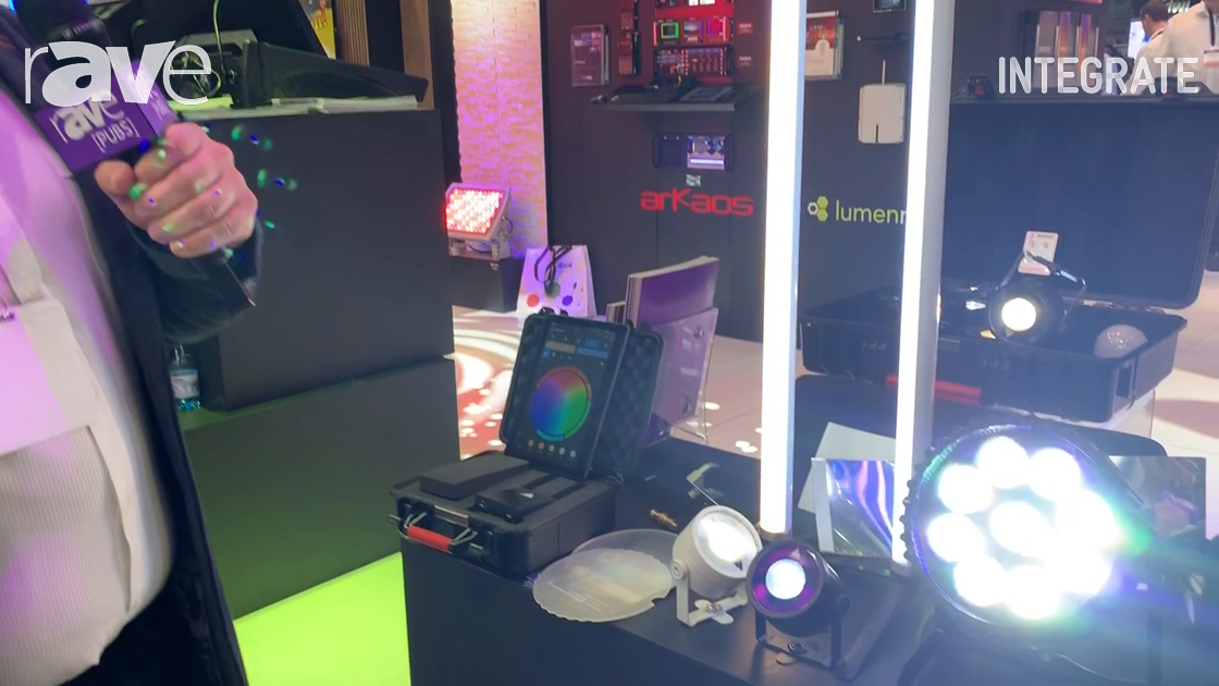 Integrate 2019: Astera Talks About AX10 LED Par Lighting Fixture on the ULA Group Stand