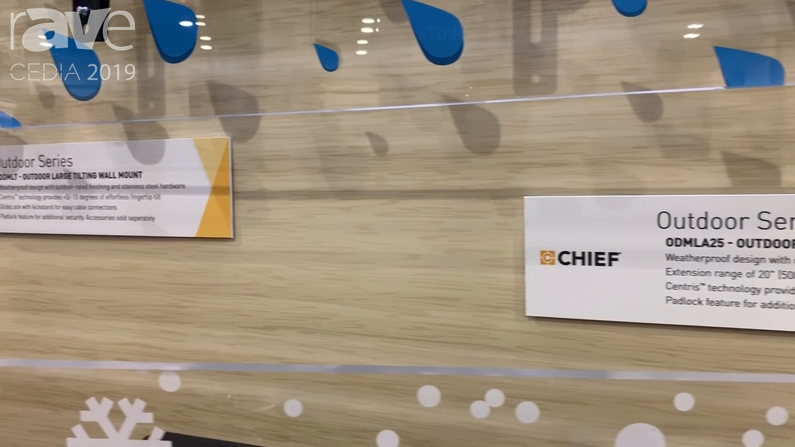 CEDIA 2019: Chief Intros Outdoor Series of Display Mounts