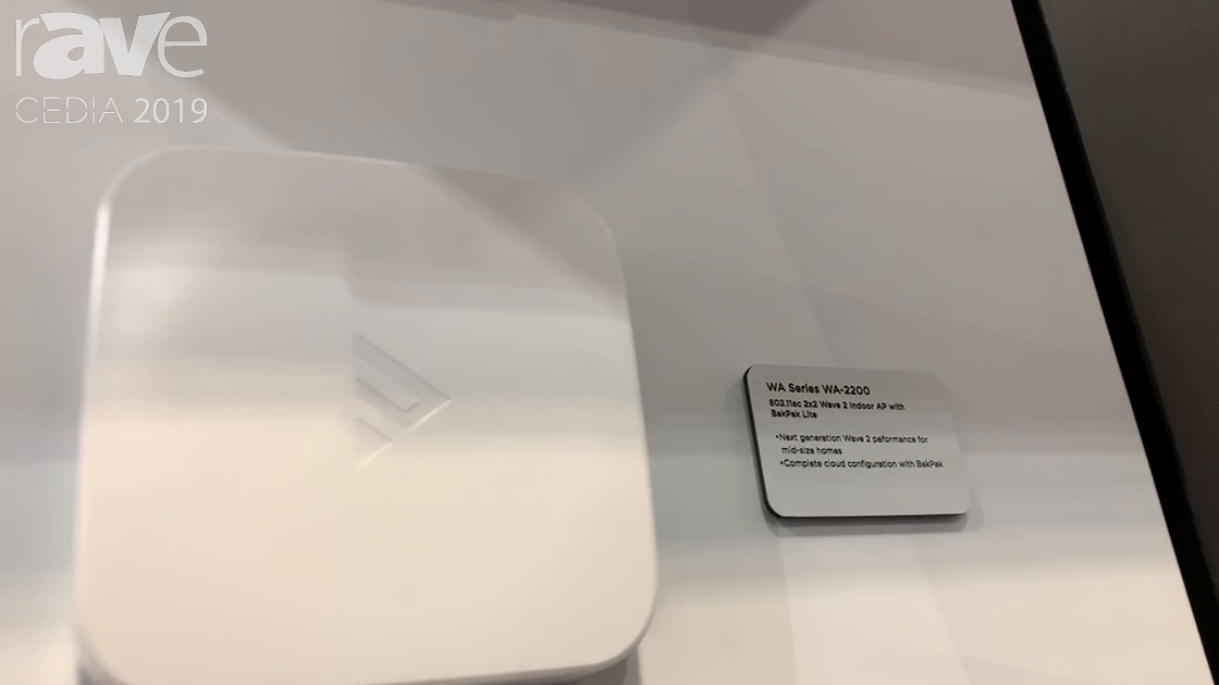 CEDIA 2019: Control4 Intros WA-2200 Wave 2 Wireless Access Point With BakPak Lite