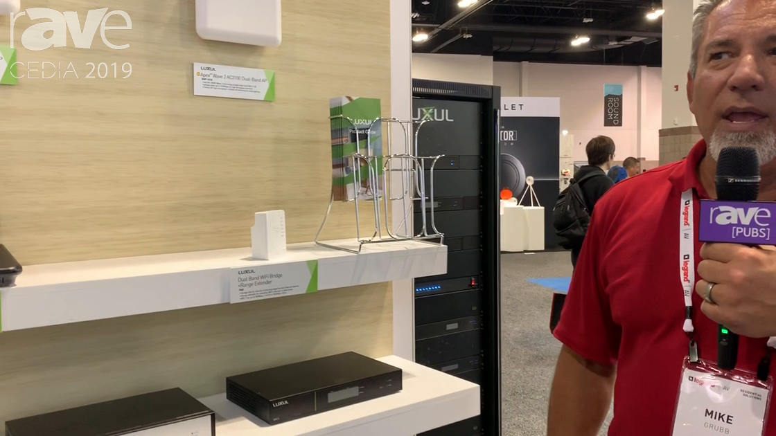 CEDIA 2019: Luxul Discusses Its Apex Wave 2 AC3100 Dual-Band Access Point