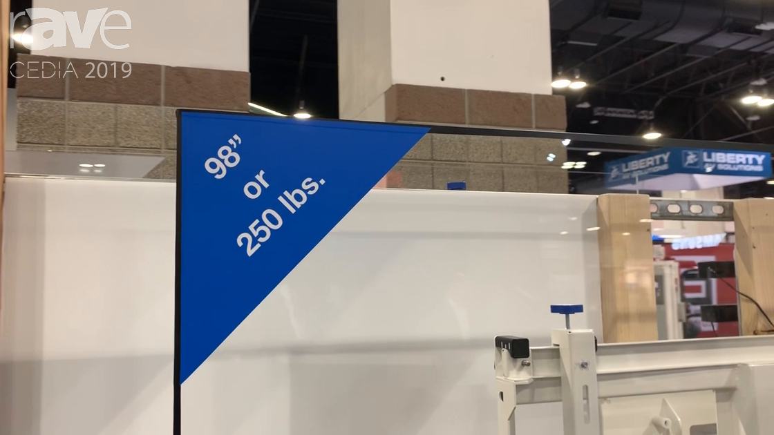 CEDIA 2019: ALPS AV Introduces XL No-Touch Mount for TVs Up to 75″-98″ and 250 Pounds