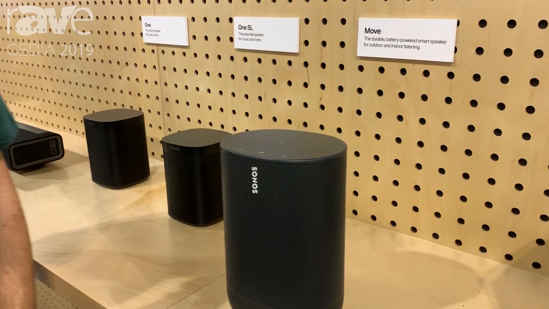 CEDIA 2019: Sonos Debuts IPX56-Rated Move Outdoor/Indoor Portable Speaker