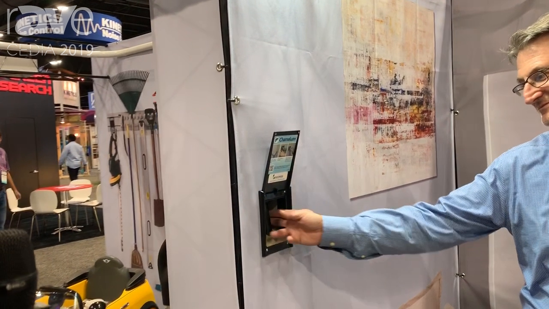 CEDIA 2019: H-P Products Demos New Retractable Chameleon Home Vacuum System