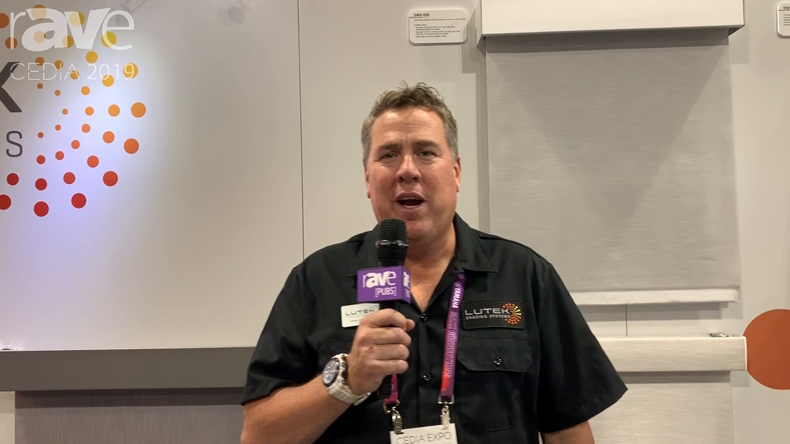 CEDIA 2019: Lutek Shading Systems Talks Shade Control and Motorized Drapery