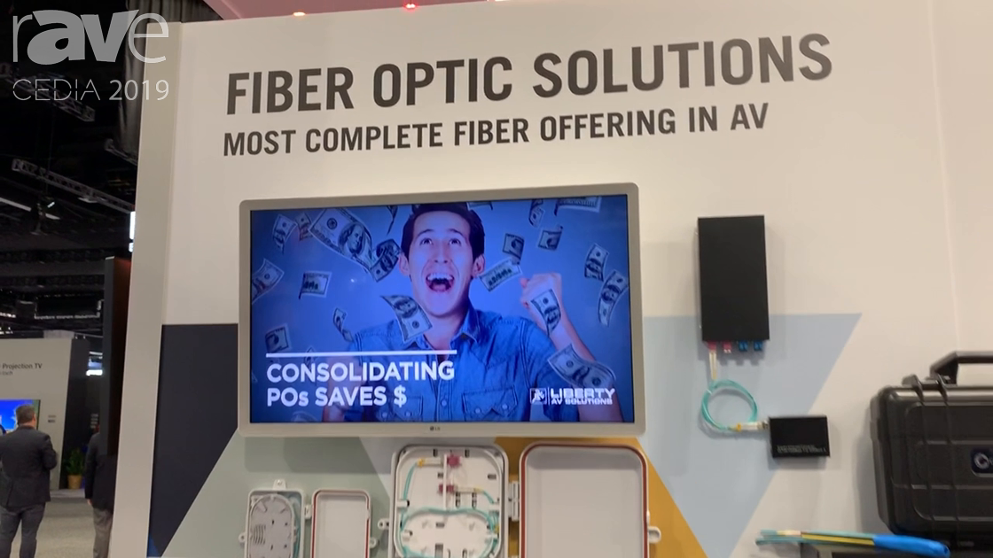 CEDIA 2019: Liberty AV Presents Its Expanded Lineup of Fiber Optic Solutions