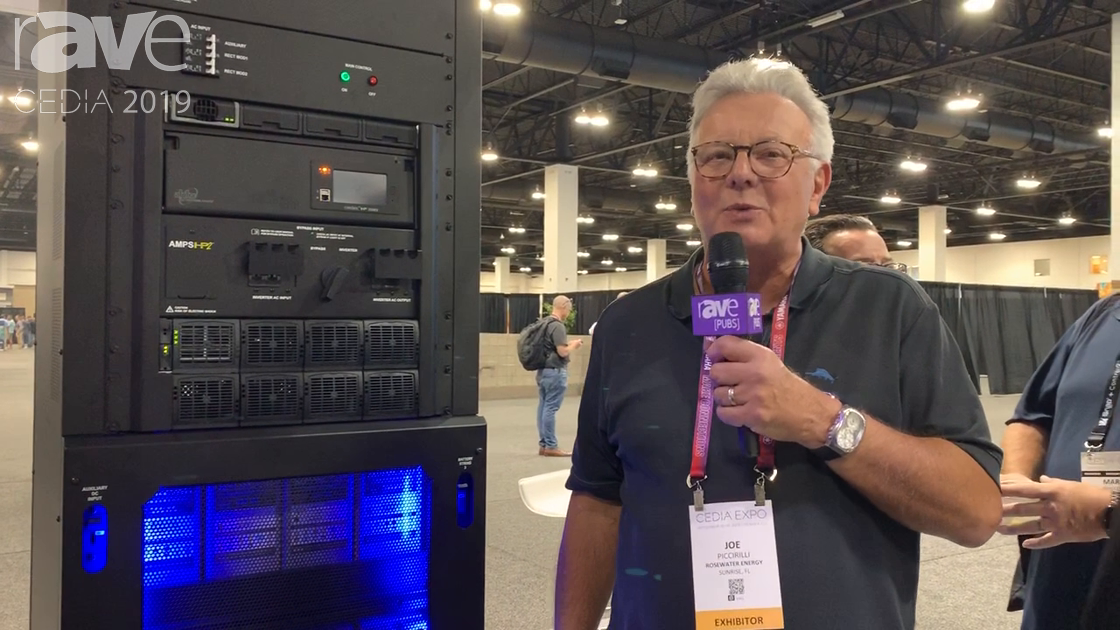 CEDIA 2019: RoseWater Energy Showcases the SB 20 Energy Management Solution