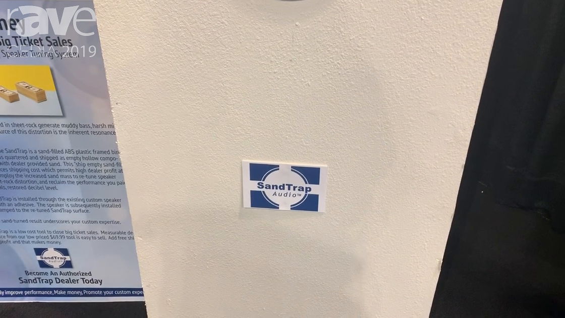 CEDIA 2019: SandTrap Audio’s Service Reverses Sheet Rock Speaker Distortion