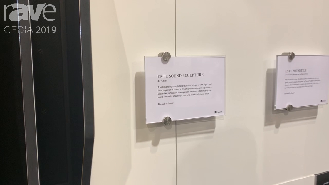 CEDIA 2019: Leon Speakers’ Ente Sound Sculpture Combines Art and Sound Into a Single SKU