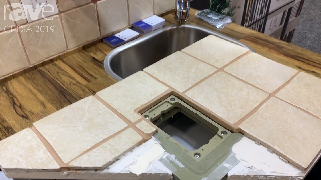 CEDIA 2019: Wall-Smart Exhibits Tile-In Mounting Product