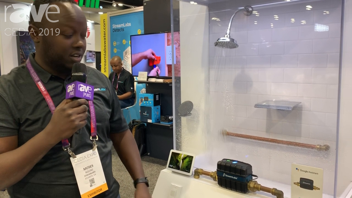 CEDIA 2019: StreamLabs Talks About Its Whole Home Water and Leak Detection System