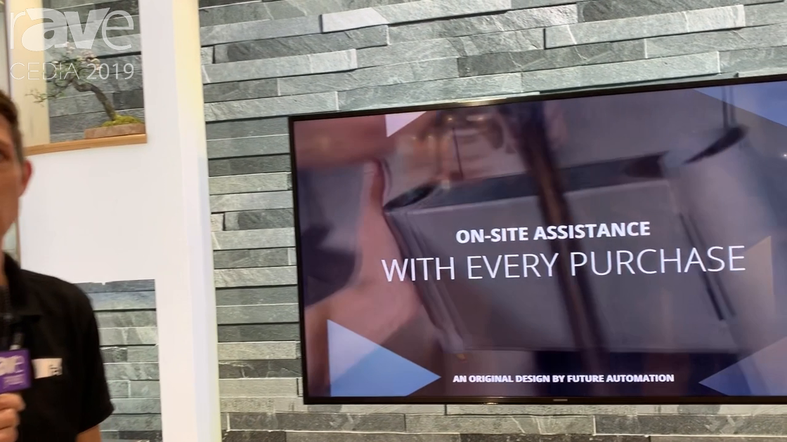 CEDIA 2019: Future Automation Demonstrates the QA2 Dual-Direction Motorized Display Mount