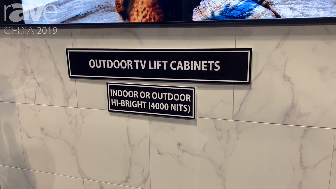 CEDIA 2019: Mirage Vision Outdoor TV Showcases Customizable Outdoor TV Lifts and Mounts