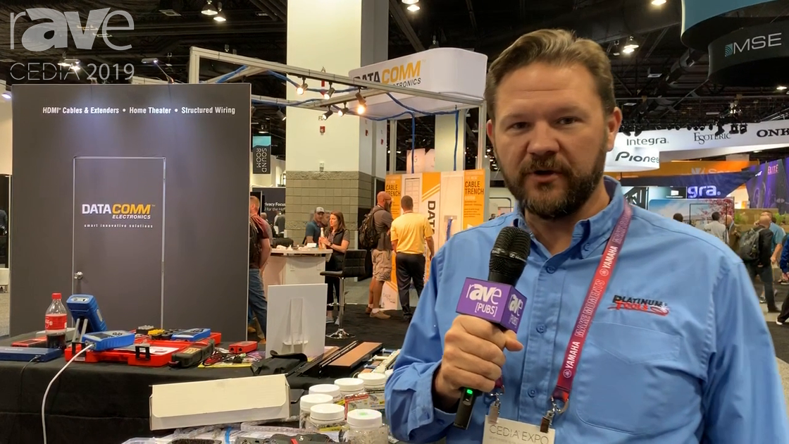 CEDIA 2019: Platinum Tools Talks About Waterproof Splicing Cuppler and Map Master Mini Cable Tester