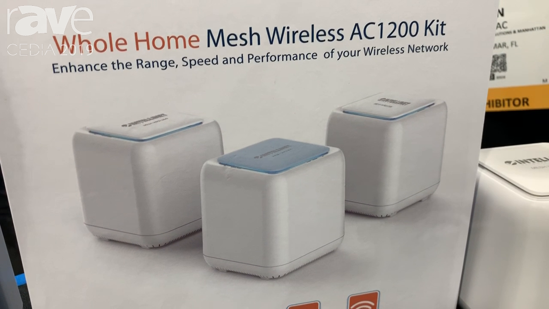 CEDIA 2019: Intellinet Network Solutions Features Whole Home Mesh Wireless AC1200 Kit