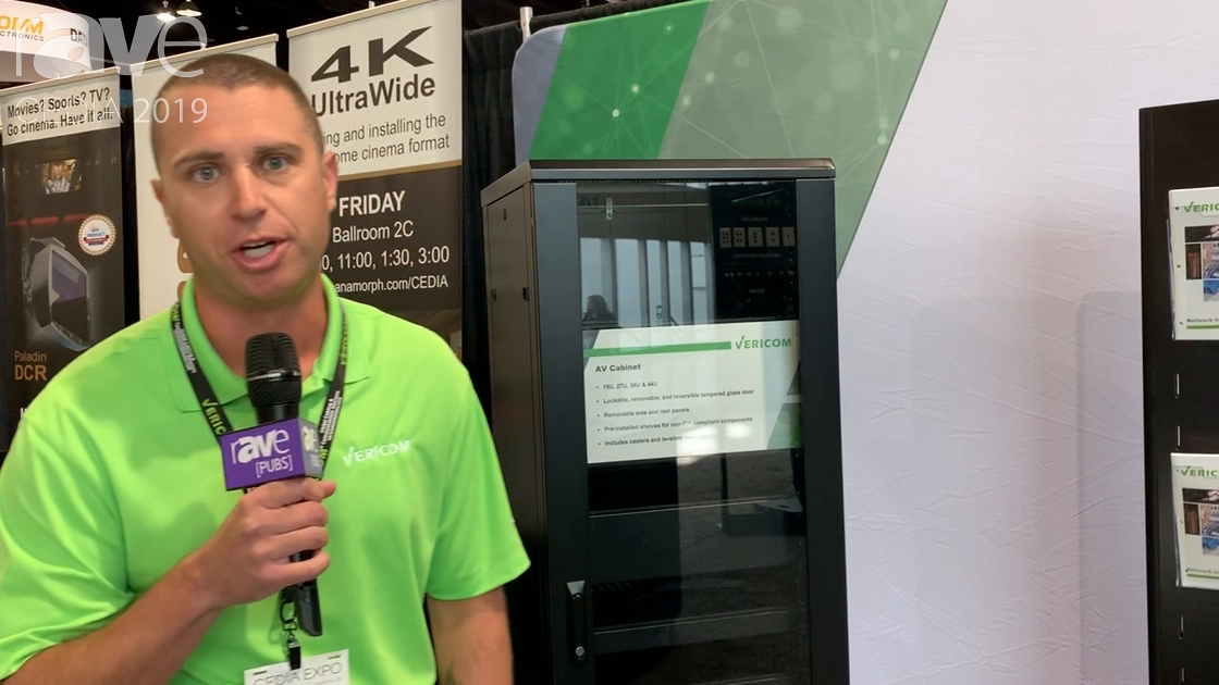 CEDIA 2019: Vericom Global Solutions Shows Commercial AV Solutions and Datacomm Solutions
