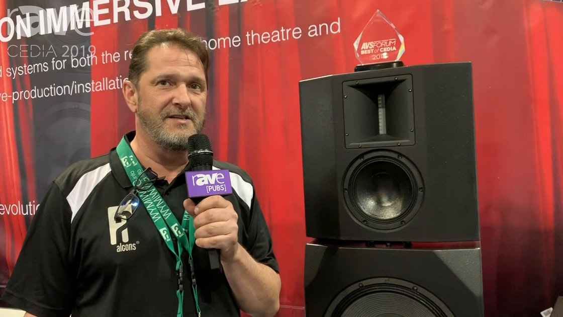 CEDIA 2019: Alcons Audio Features Its High End Audio CRMS (Cinema Reference Monitor System) MkII