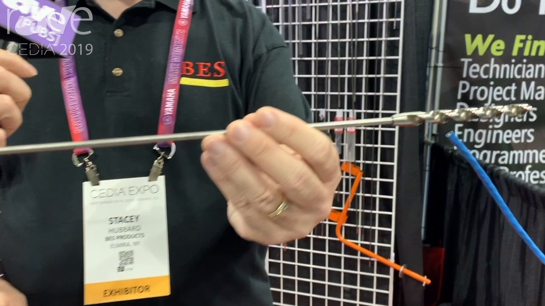 CEDIA 2019: BES Products Features High Speed Drill Bit With Threads for Wire