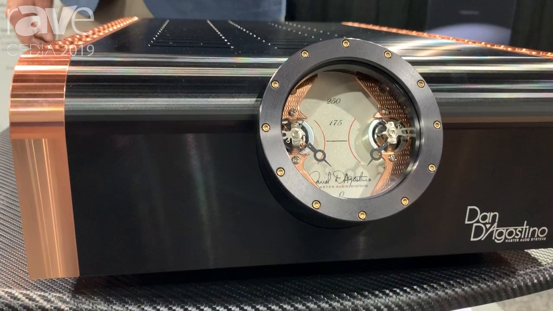 CEDIA 2019: Dan D’Agostino Showcases Momentum S250 Copper-Enclosed Stereo Amplifier