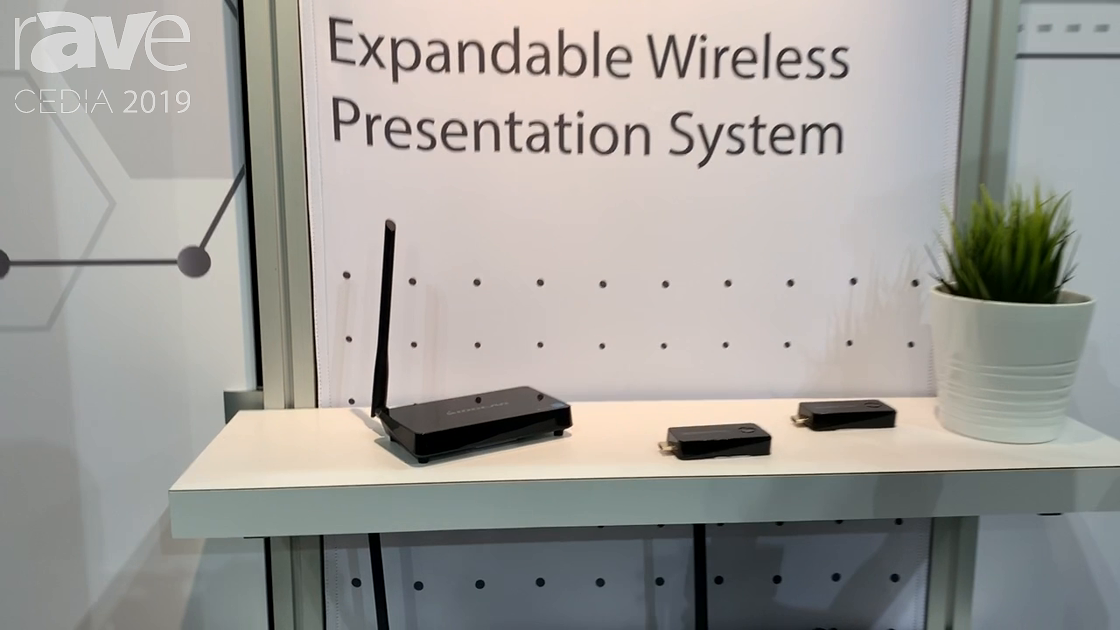 CEDIA 2019: IOGEAR Talks Share Pro Wireless Presentation System for Conferencing Or Huddle Spaces