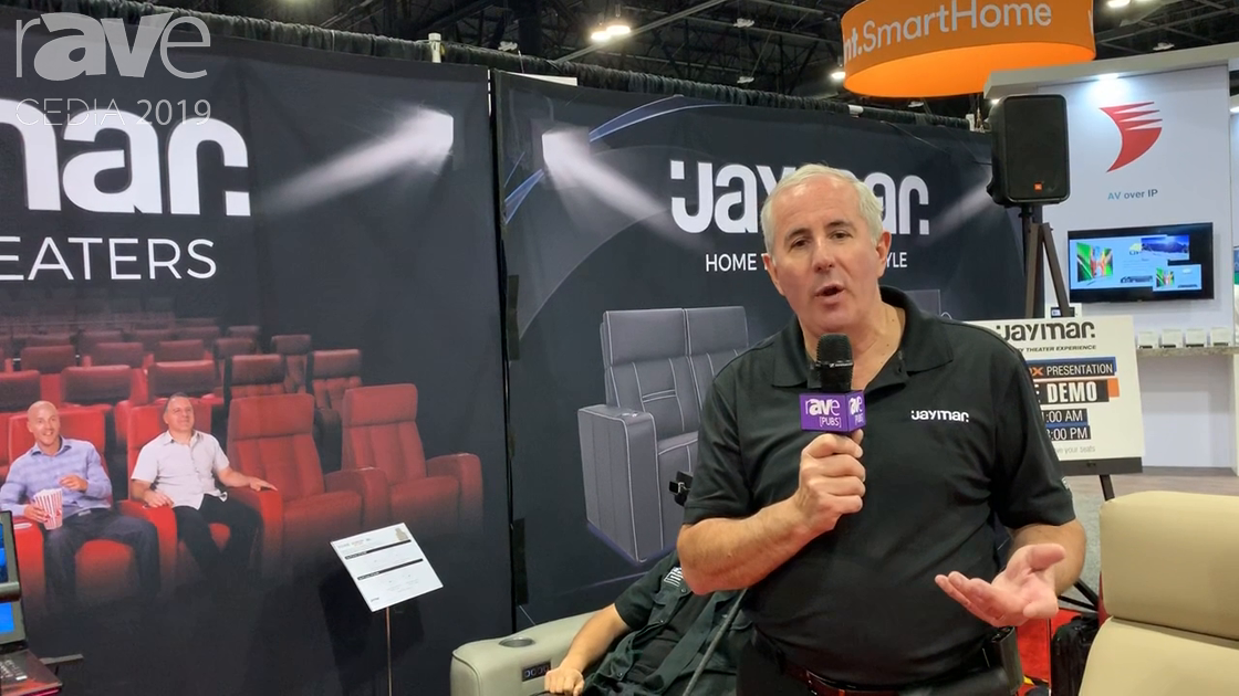 CEDIA 2019: Jaymar Talks About Its VR Headset Experience and Custom Seating Options