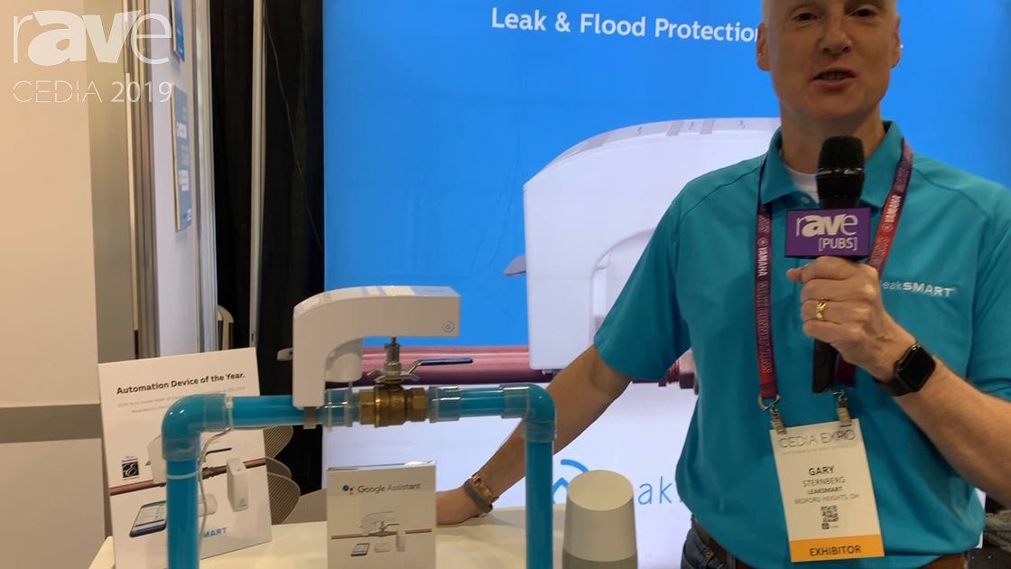 CEDIA 2019: Leaksmart Intros Water Leak Detection System for Homes