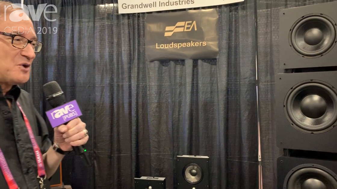 CEDIA 2019: EA Loudspeakers Features Architectural Series of Home Theater Install Speakers