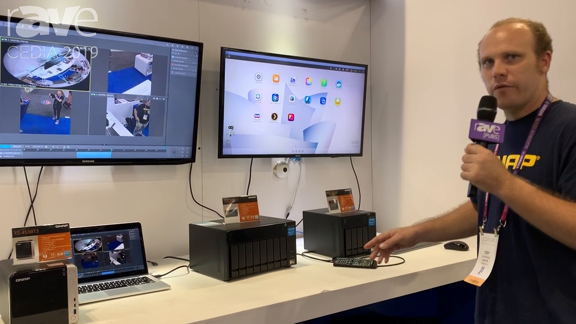 CEDIA 2019: QNAP Showcases the TVS-472XT NAS Media Processor