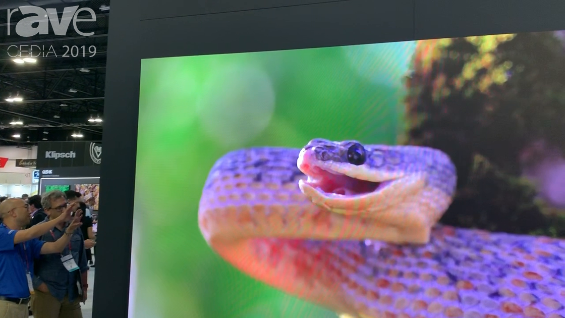 CEDIA 2019: Samsung Overviews IF Series LED Display