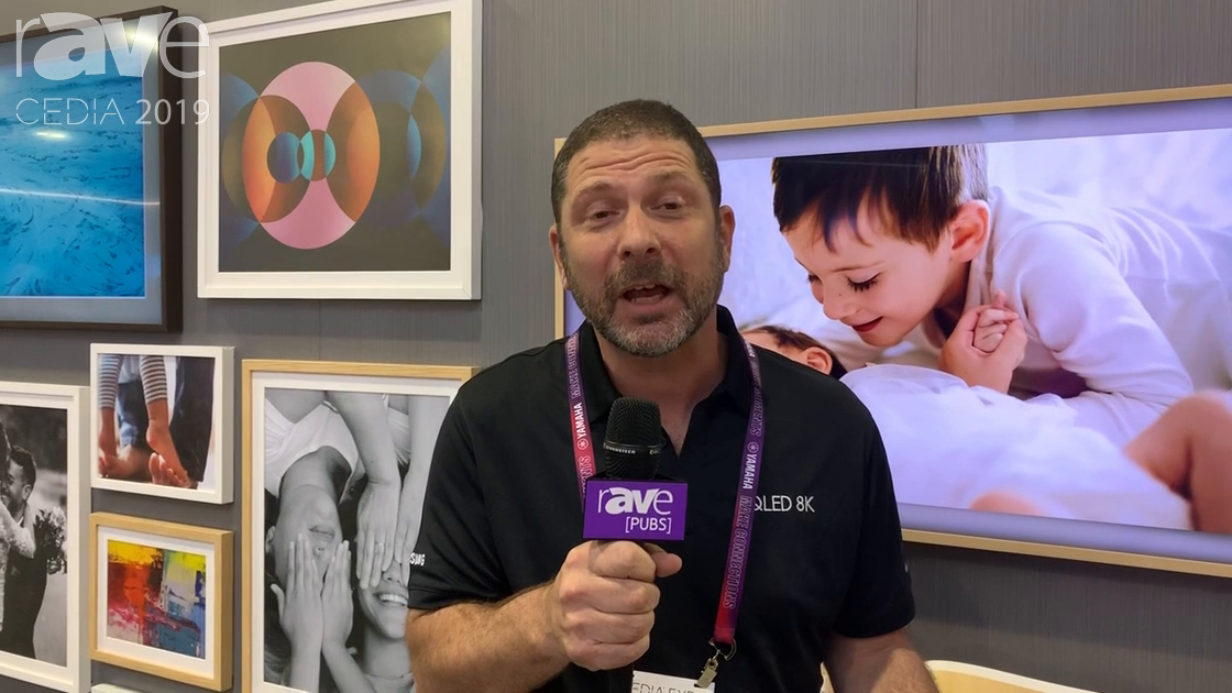 CEDIA 2019: Samsung Exhibits The Frame TV