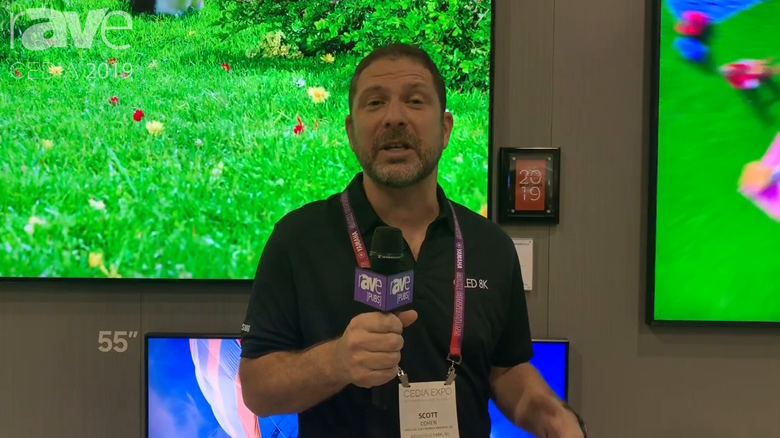 CEDIA 2019: Samsung Showcases QLED 8K TVs With AI-Upscaling