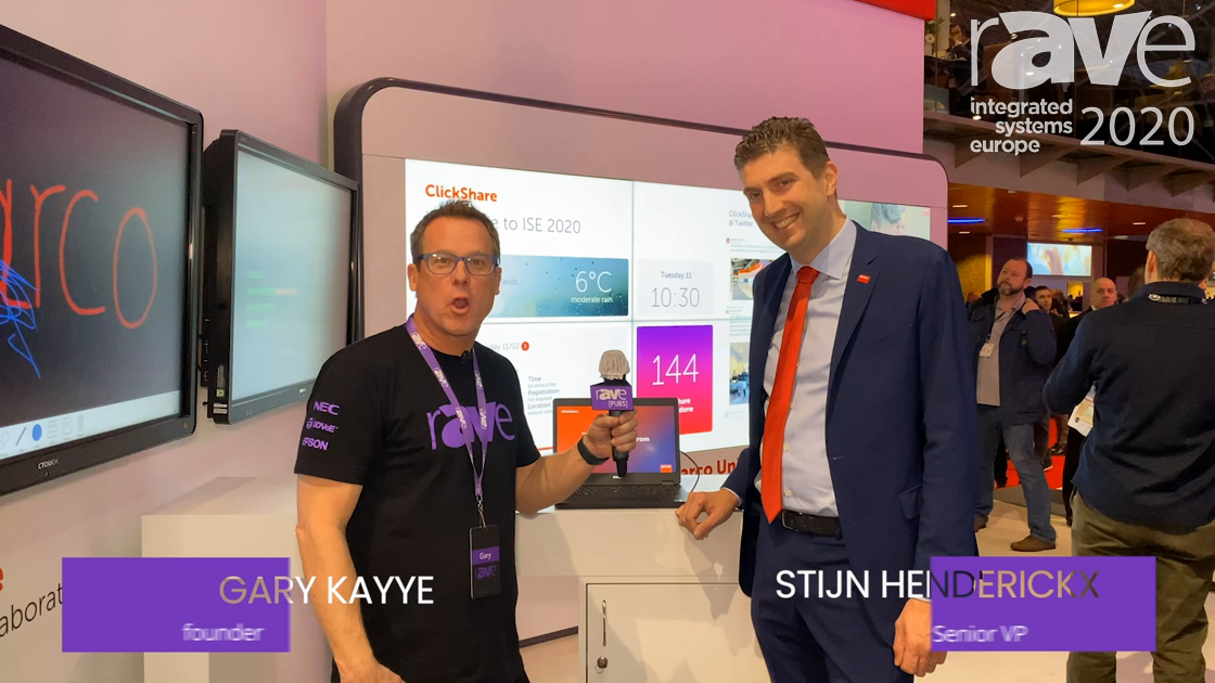 ISE 2020: Barco Senior VP EMEA Stijn Hendrickx Details New Product Strategy for Gary Kayye
