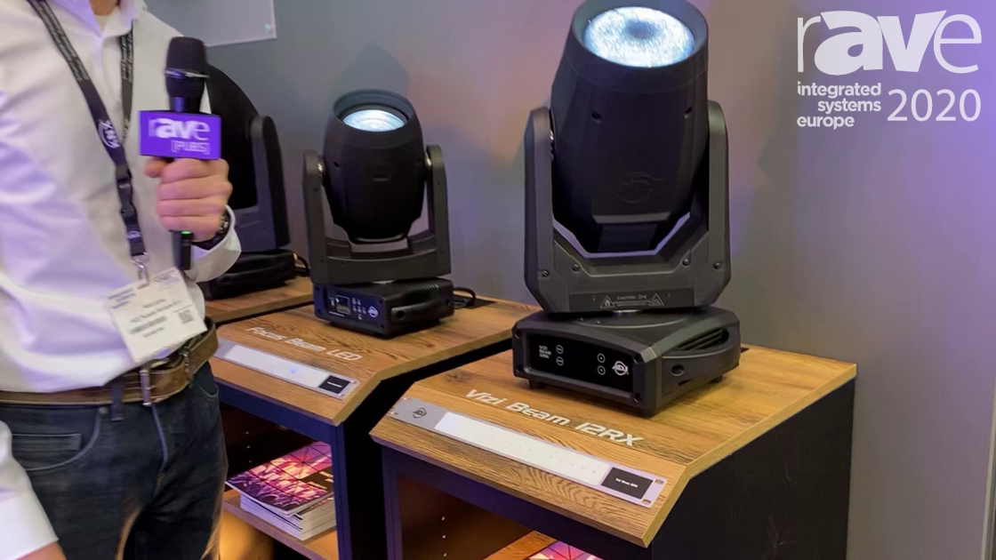 ISE 2020: ADJ Illustrates Vizi Beam 12RX, High-Powered Moving Head Light Fixture