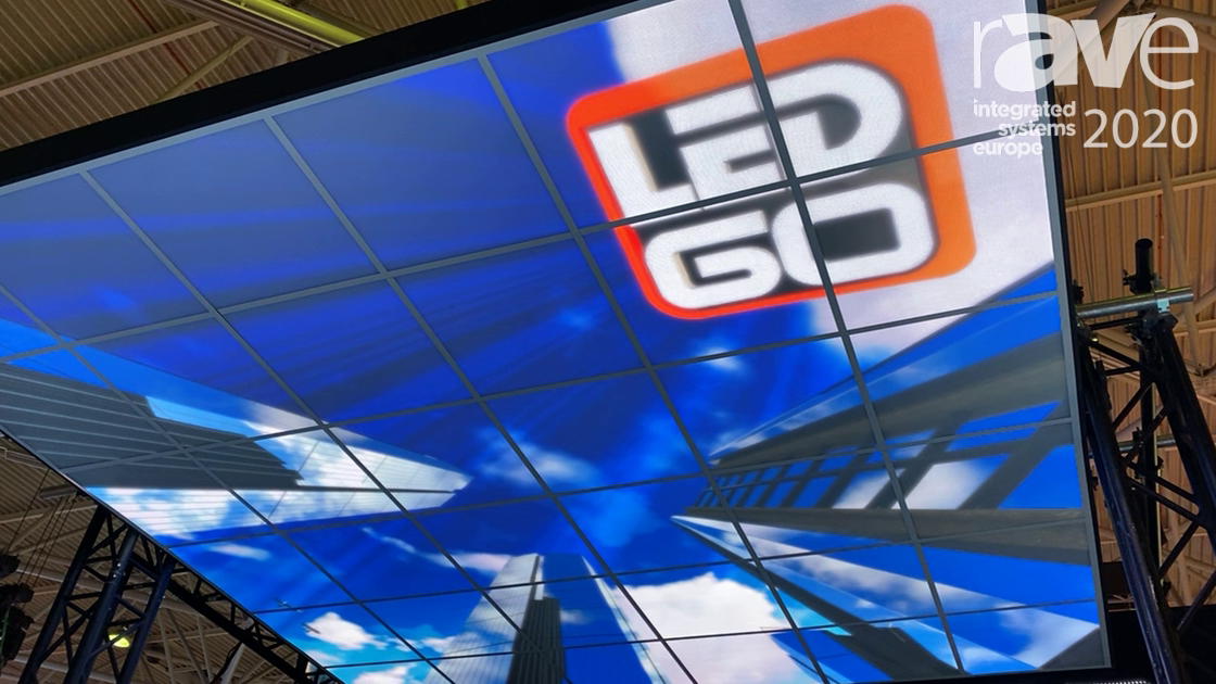 ISE 2020: LedGo Shows LED Ceiling Video Panel, Ability to Change Any ...