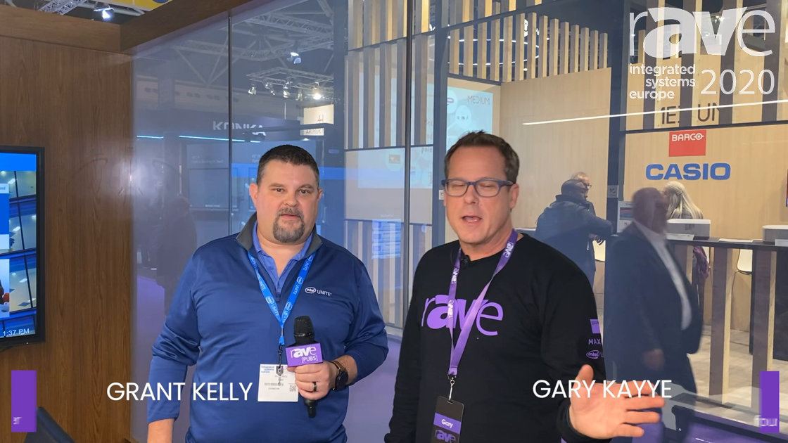 ISE 2020: Gary Kayye Takes the Perfect Intel Unite Stand Tour with Grant Kelly