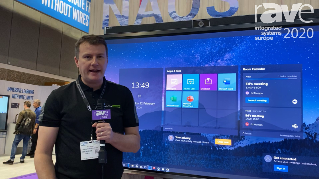 ISE 2020 Newline Interactive Intros Newline Launch Control Application