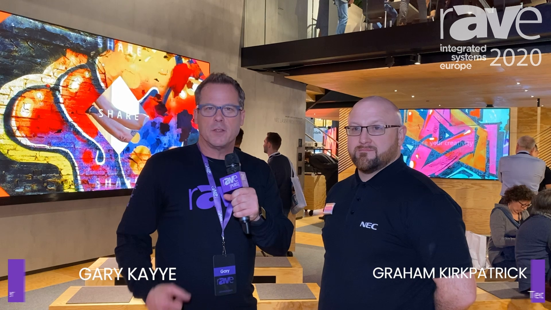 ISE 2020: Gary Kayye and Graham Kirkpatrick Talk NEC Display at ISE and 2020 Outlook