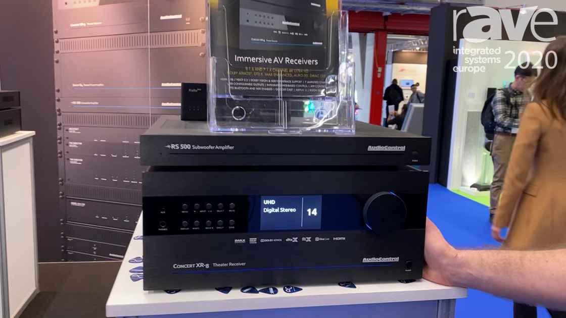 ISE 2020 AudioControl Debuts the Concert XR8 Entertainment Center