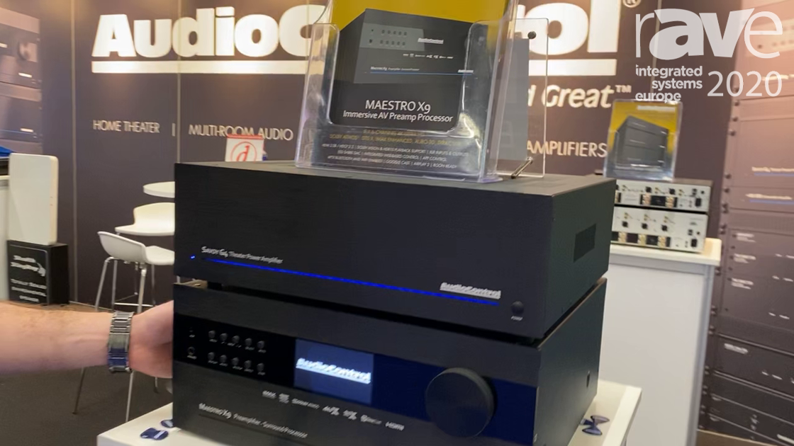 ISE 2020 AudioControl Debuts the Maestro X9 16 Channel Amplifier