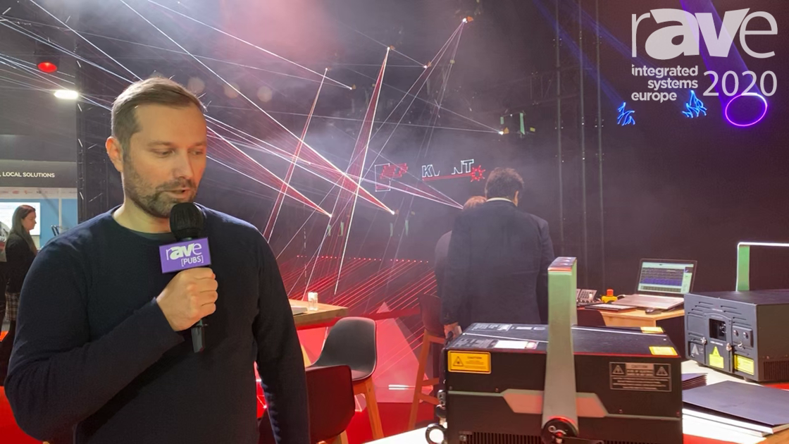 ISE 2020: KVANT Discusses the ClubMax 6000 Laser Light
