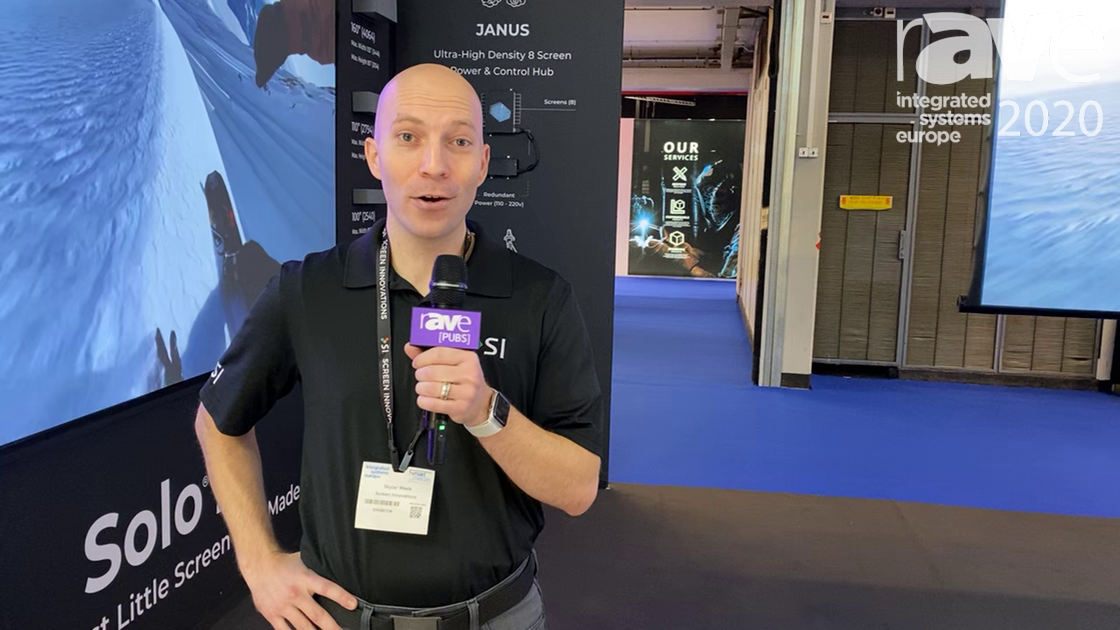 ISE 2020 Screen Innovations Highlights JANUS, UltraHighDense 8Shade