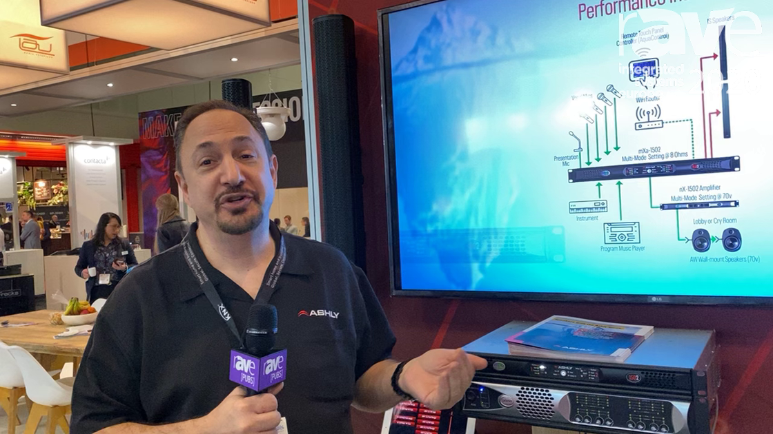 ISE 2020: Ashly Audio Offers Out-of-the-Box AW Series On-Wall Speakers with Mounting Bracket