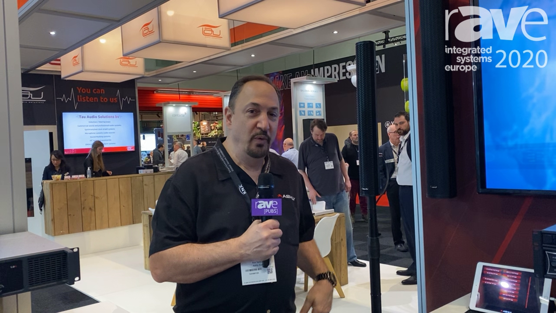 ISE 2020: Ashly Audio Unveils IS Series Portable Column Speakers with Transformer-less Design