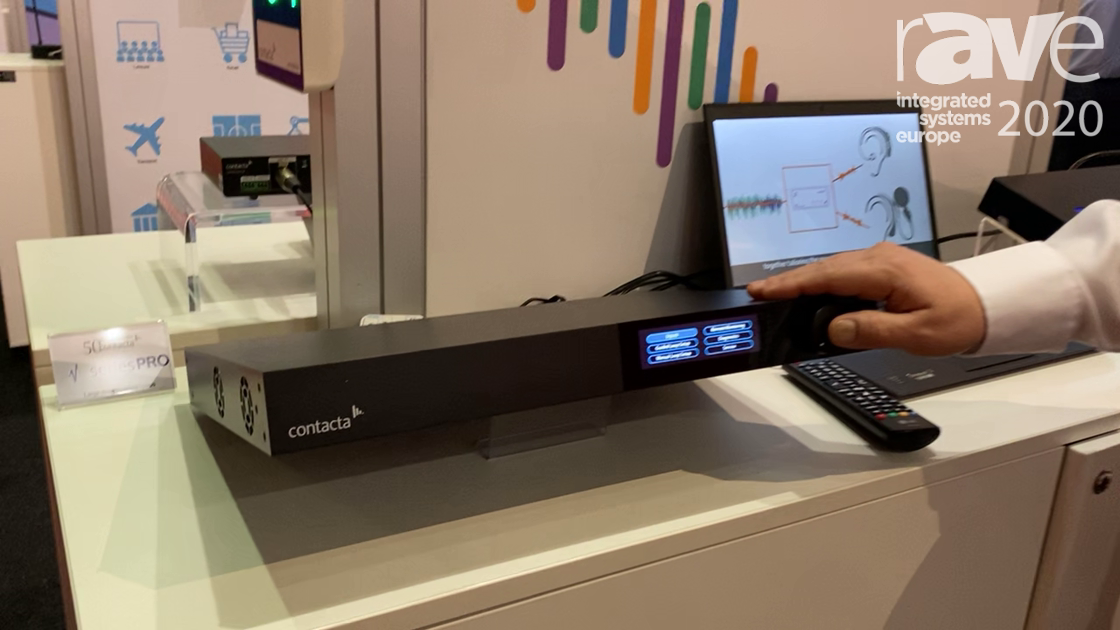 ISE 2020: Contacta Shows V Series Hearing Loop Drivers and Assistive Listening Systems